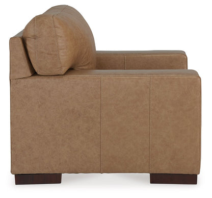 Lombardia - 2 Pc. - Chair And A Half, Ottoman - Tumbleweed