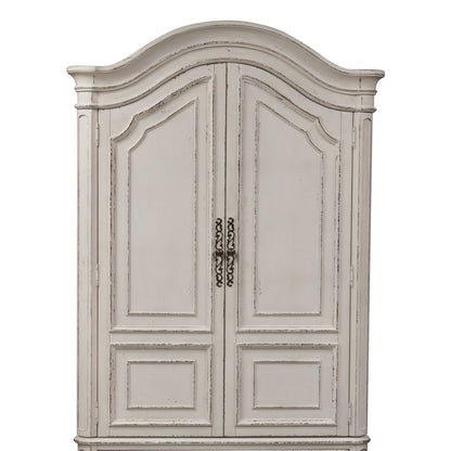 Magnolia Manor - Armoire Top - Antique White