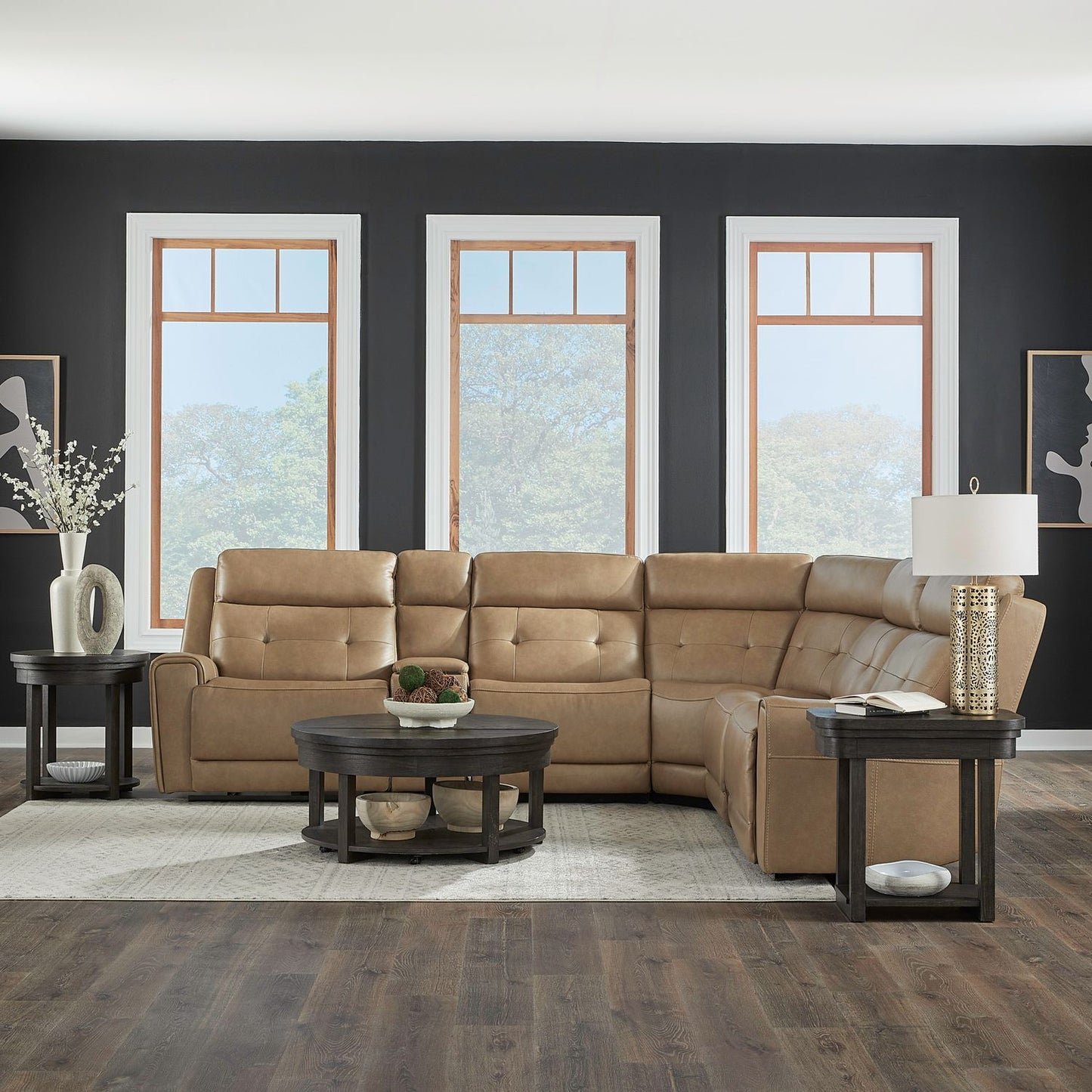 Carrington - Right Arm Recliner P3 & ZG - York Sand