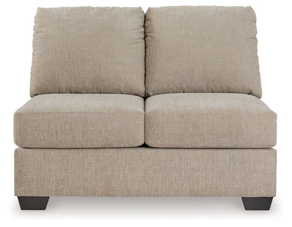 Brogan Bay - Armless Loveseat - Cork