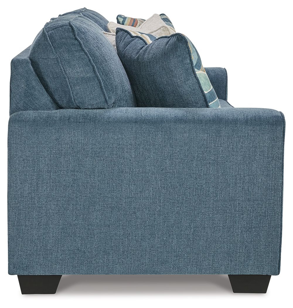 Cashton - Queen Sofa Sleeper - Blue