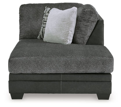 Brixley Pier - Raf Corner Chaise - Graphite