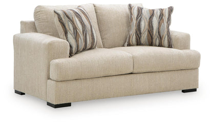 Lofwood - 2 Pc. - Sofa And Loveseat - Oatmeal