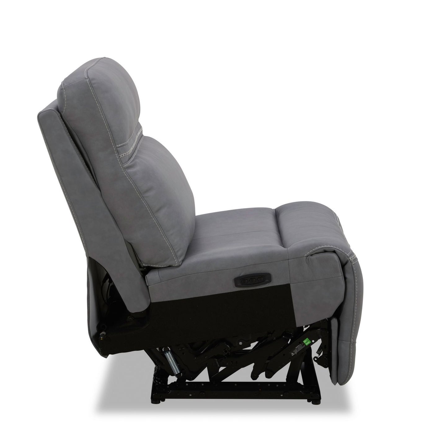 Cooper - Armless Recliner P3 & ZG - Blue Gray