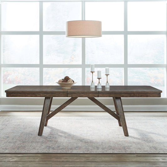Carolina Park - Trestle Table Base - Amber Brown