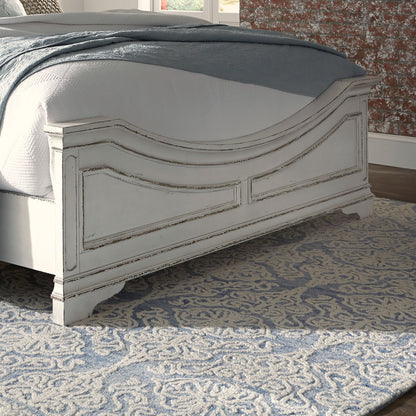 Magnolia Manor - Queen Panel Footboard - Antique White