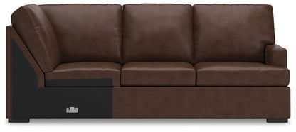 McDowlan - RAF Sofa With Corner Wedge - Coffee