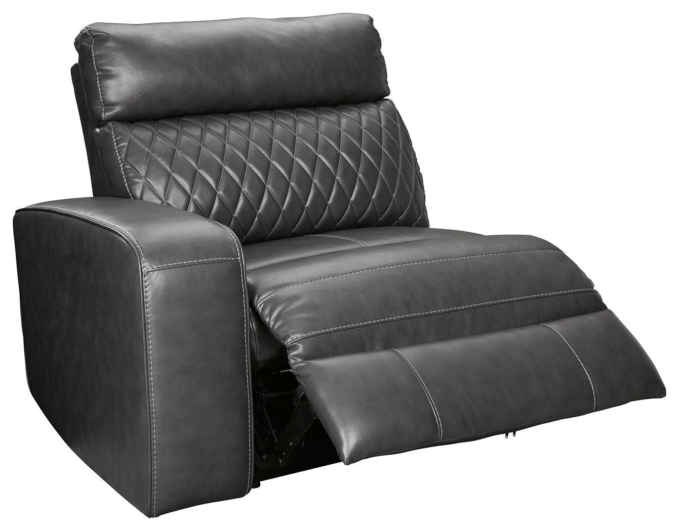 Samperstone - LAF Zero Wall Power Recliner - Gray