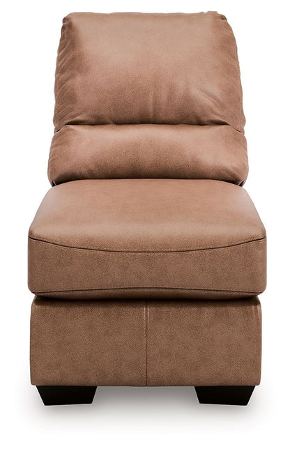 WillowBend - Caramel - Armless Chair