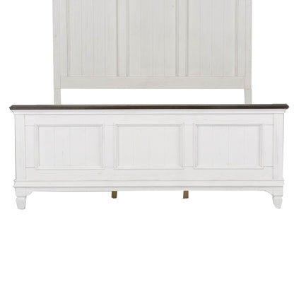 Allyson Park - King Panel Footboard - White