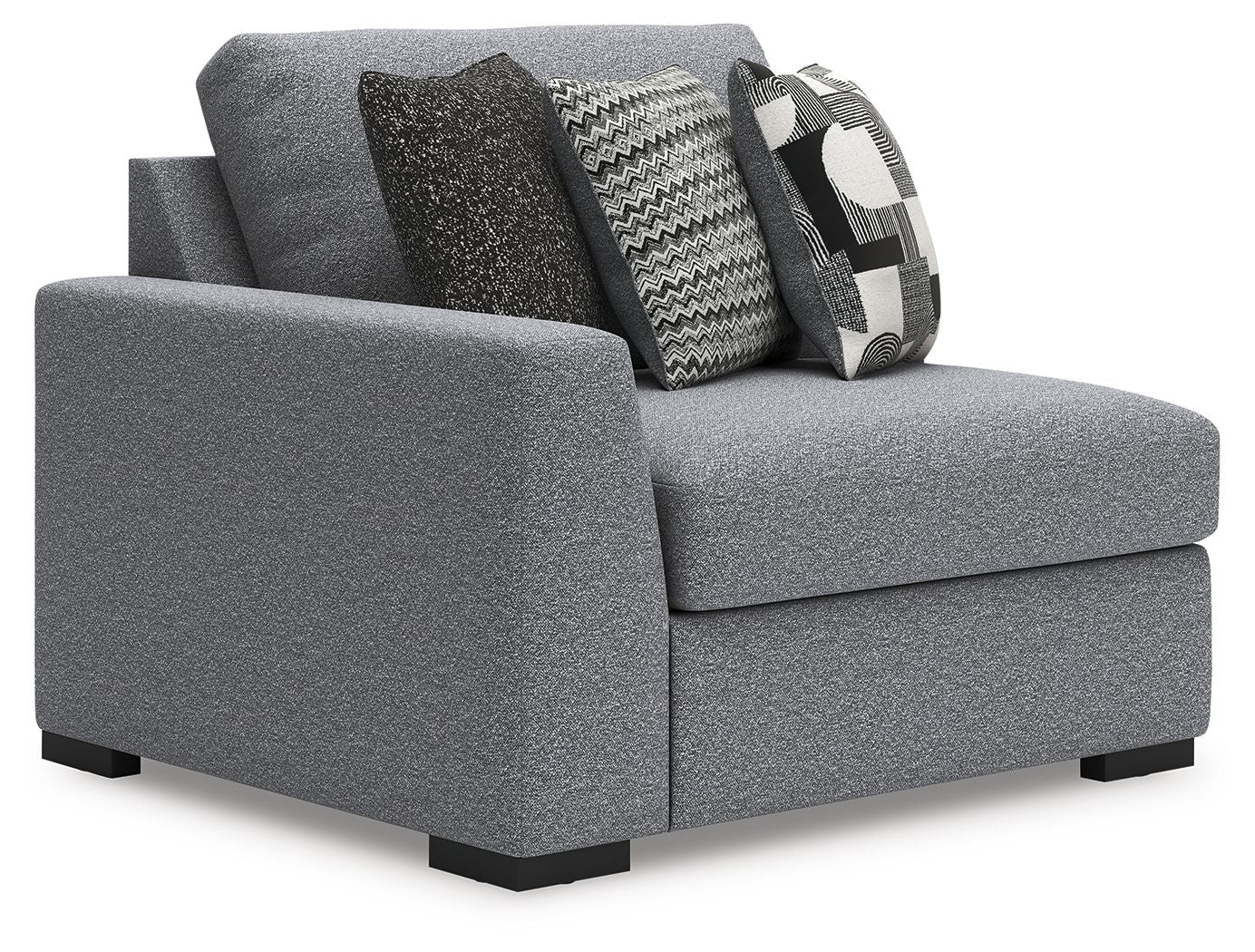 Bealton - LAF Corner Chair - Salt and Pepper