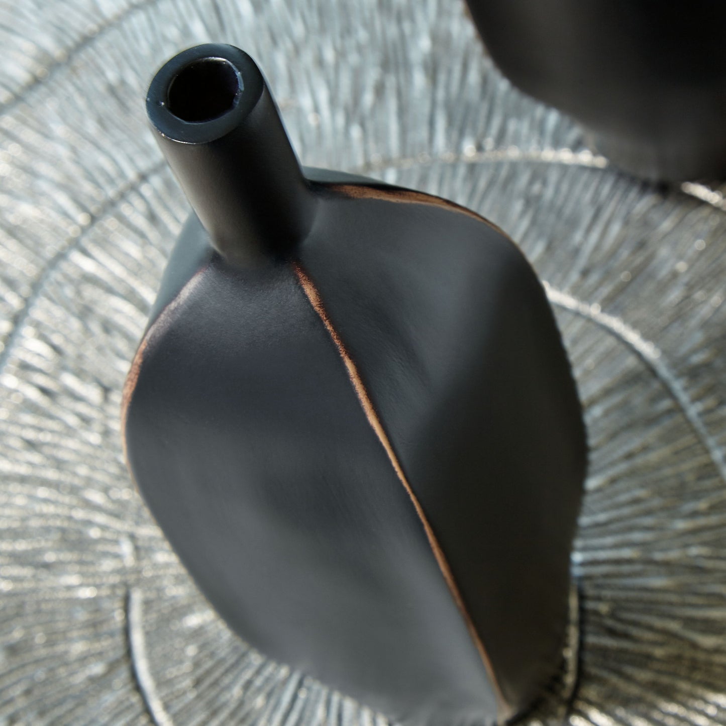 Rhaveney - Vase (Set of 3) - Small - Black