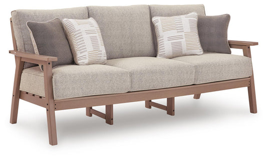 Grover Beach - Sofa With Cushion - Driftwood