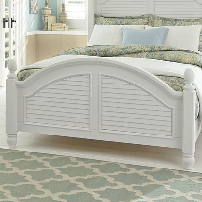 Summer House - King Poster Footboard - White