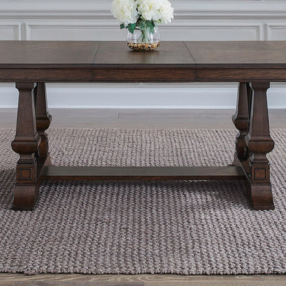Providence Park - Trestle Table Base - Chateau Brown