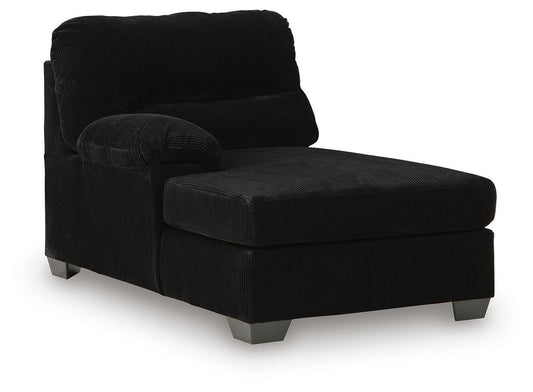 SimpleJoy - LAF Corner Chaise - Onyx