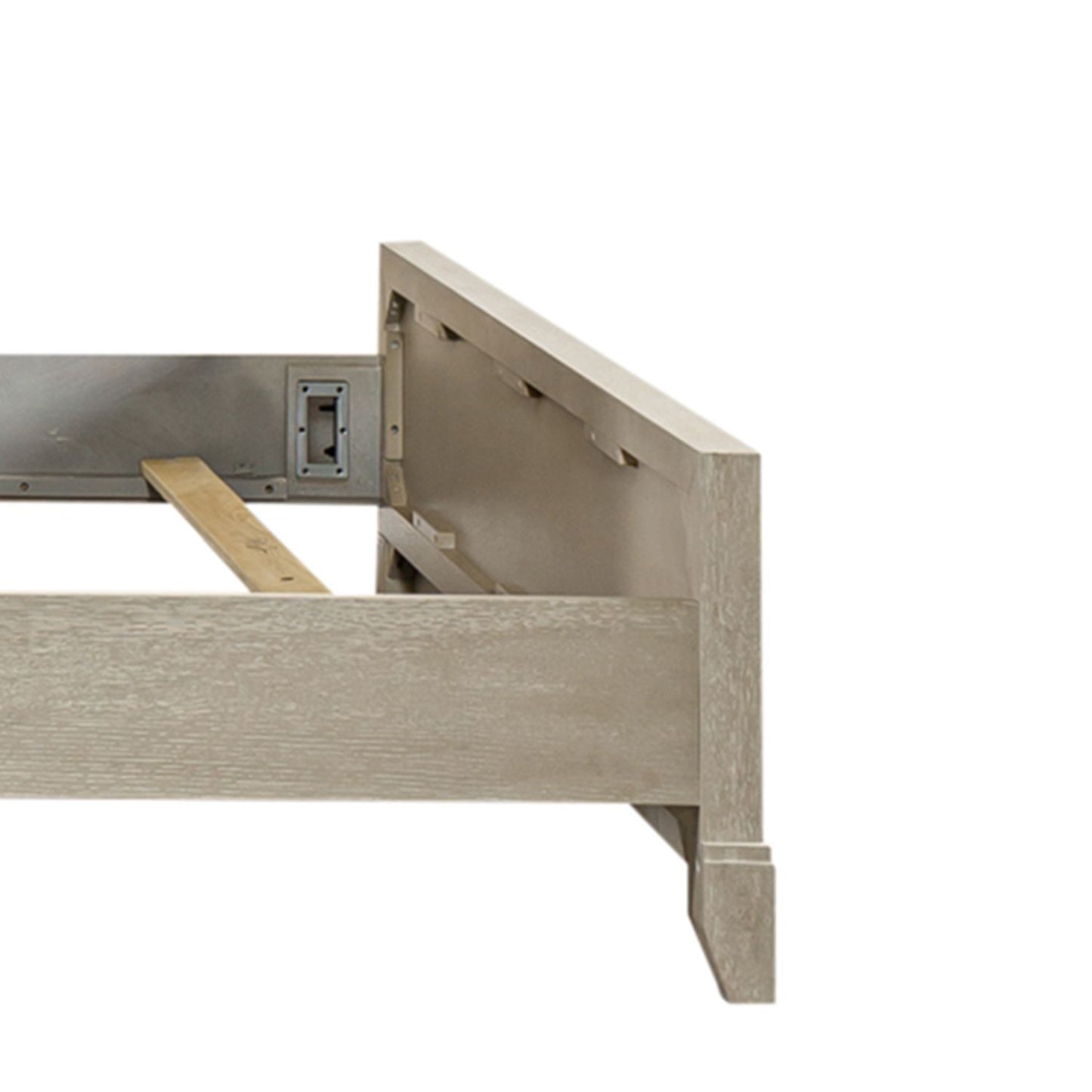 Belmar - Queen Panel Footboard - Washed Taupe