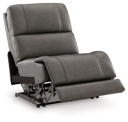 5Z - Pittson - Power Armless Recliner With Adjustable Headrest - Anchor