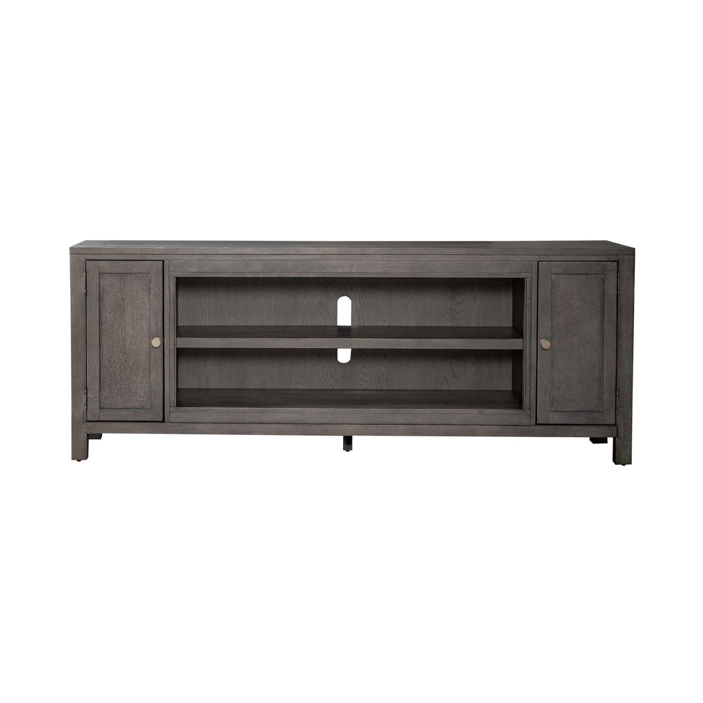 Fireplace TV Consoles - 78" Fireplace TV Console FTS - Dark Brown