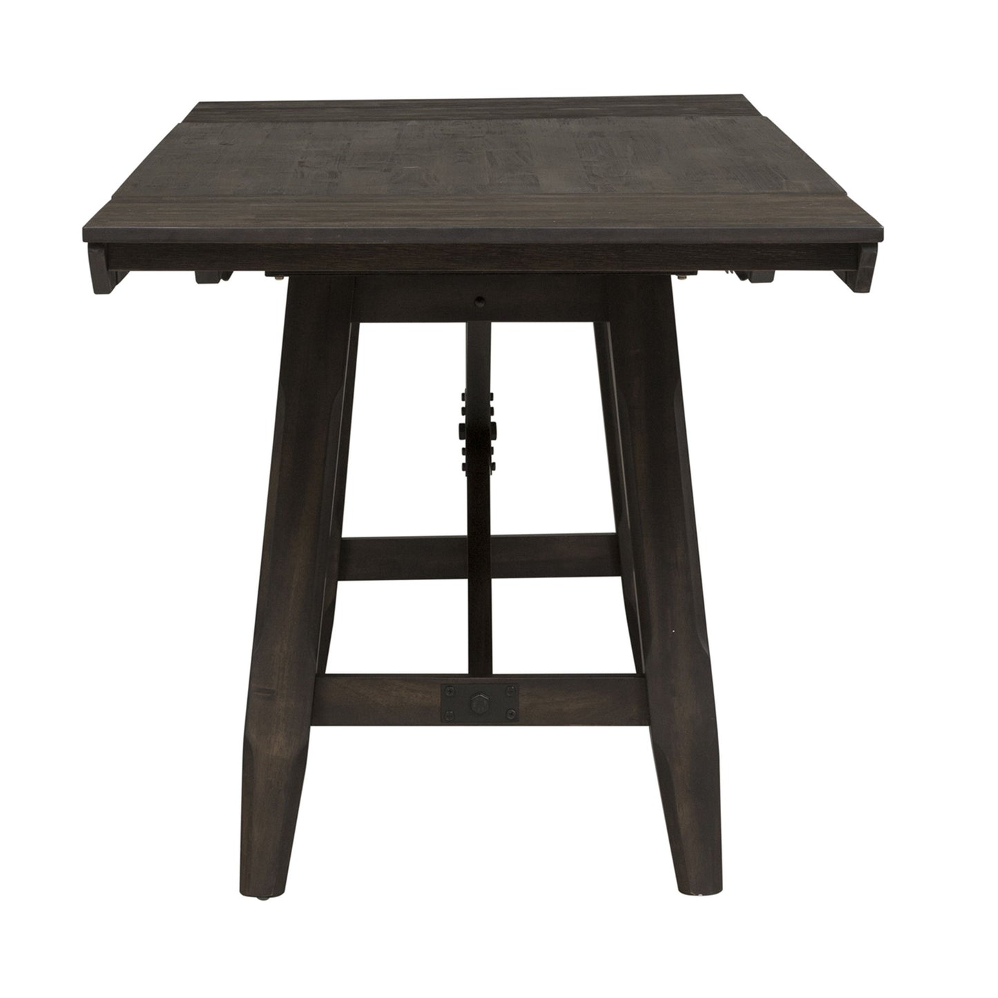 Double Bridge - Gathering Table Base - Dark Chestnut