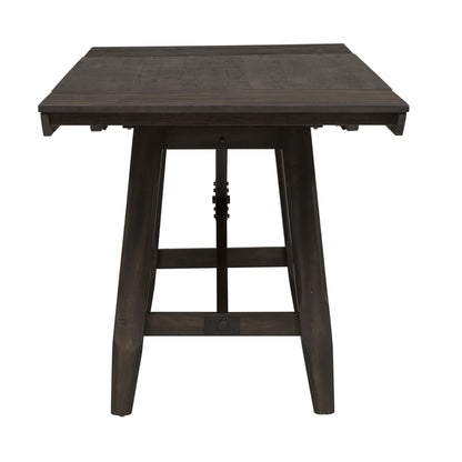 Double Bridge - Gathering Table Base - Dark Chestnut