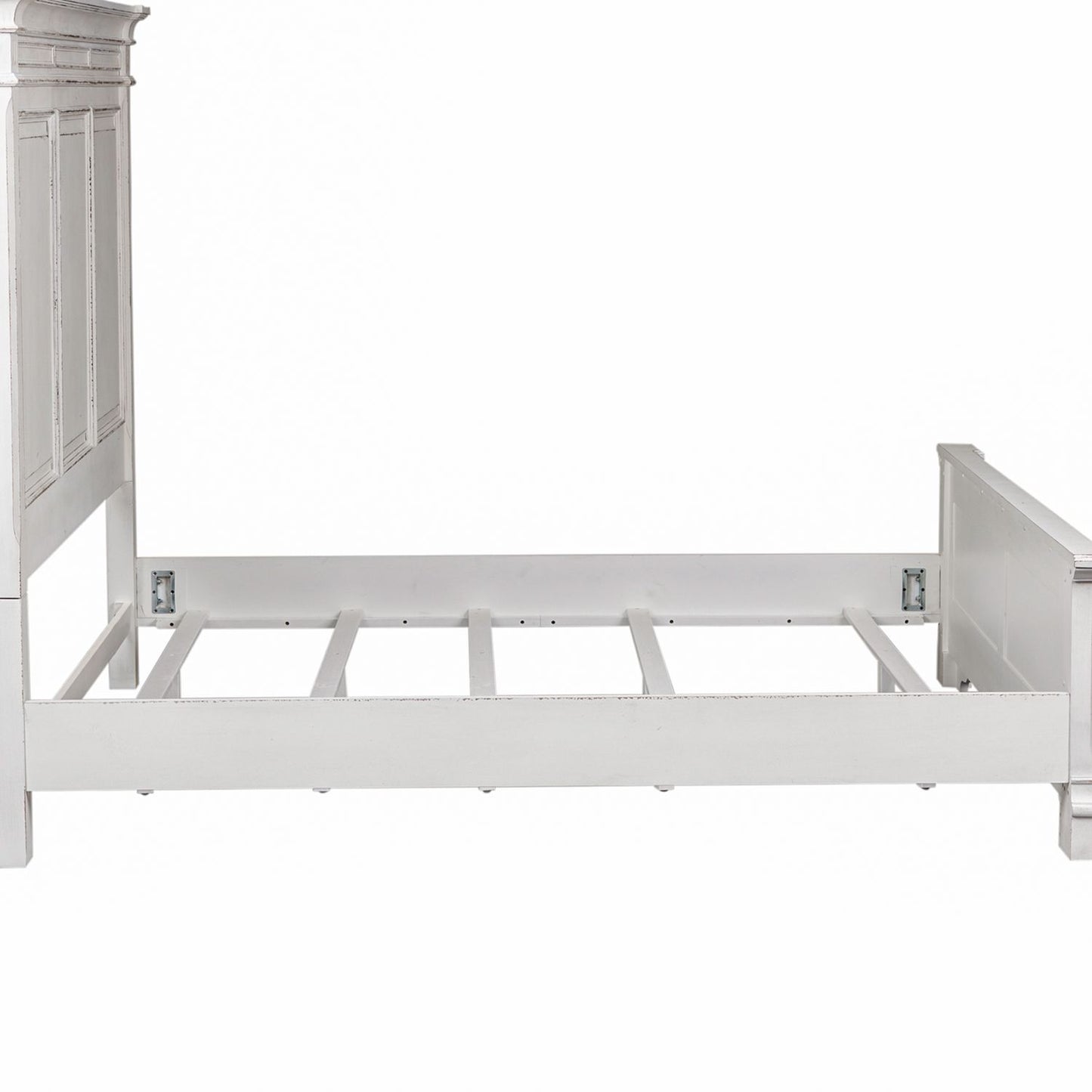 Abbey Park - California King Panel Bed Rails - Antique White