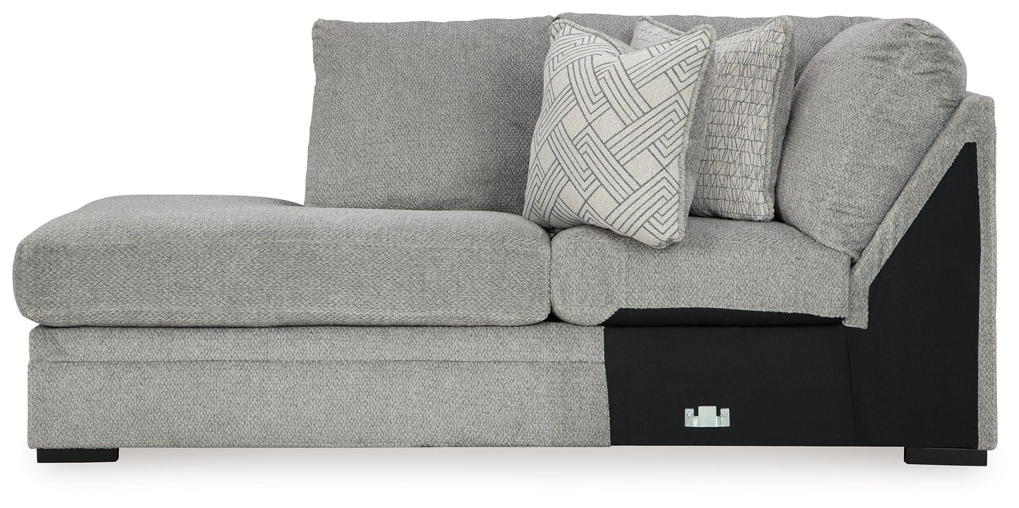 Casselbury - Laf Corner Chaise - Cement