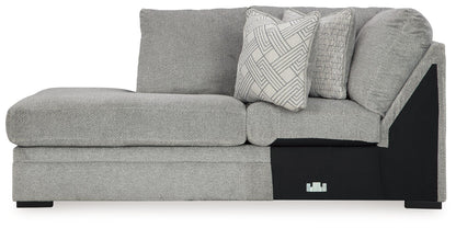 Casselbury - Laf Corner Chaise - Cement