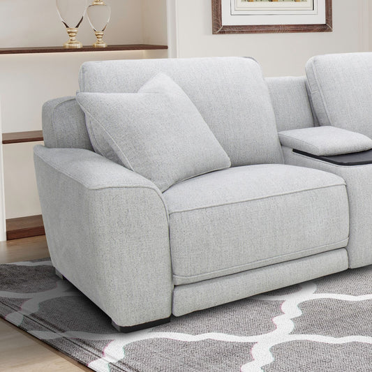 Blake - Left Arm Recliner P2 & Zero Wall - Estero Smoke