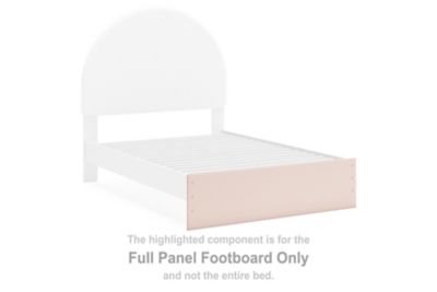 Wistenpine - Full Panel Footboard - Blush