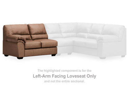 WillowBend - Caramel - LAF Loveseat