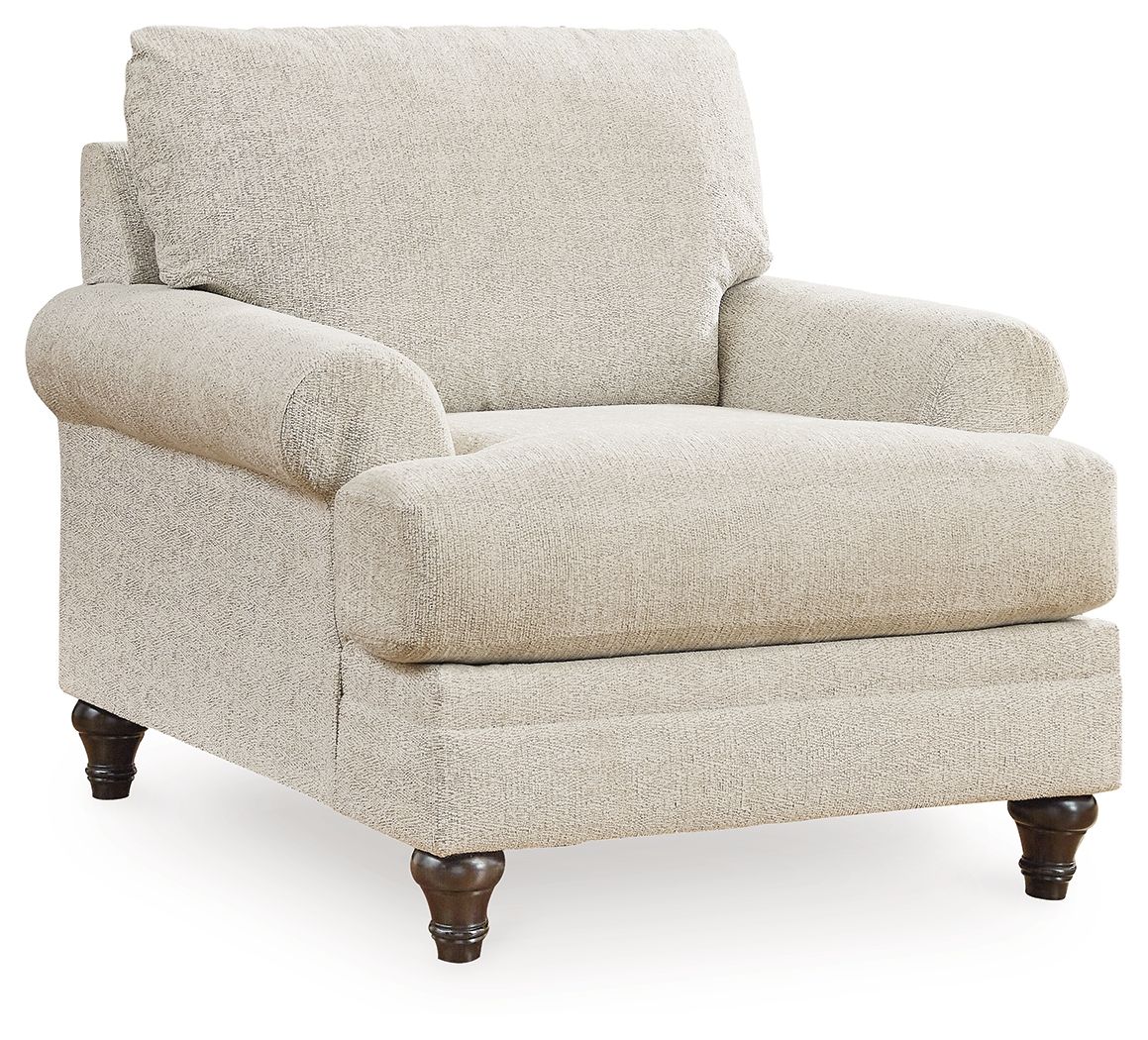 Valerani - 2 Pc. - Chair, Ottoman - Sandstone