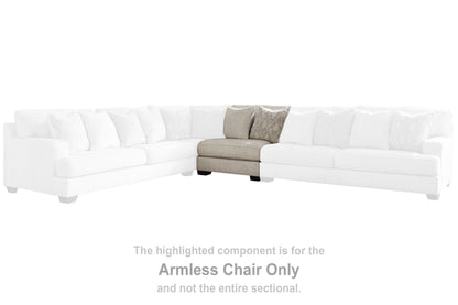 Rawcliffe - Armless Chair - Parchment