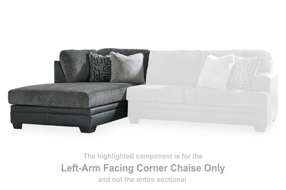 Brixley Pier - Laf Corner Chaise - Graphite