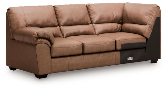 WillowBend - Caramel - LAF Sofa With Corner Wedge