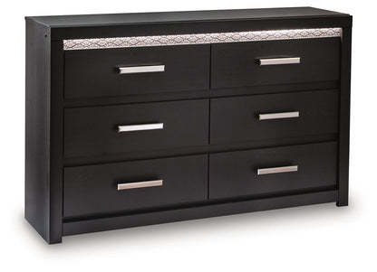 Brizmore - Six Drawer Dresser - Black