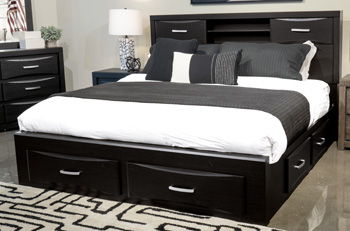 Stabotta - Queen/King Under Bed Storage - Black