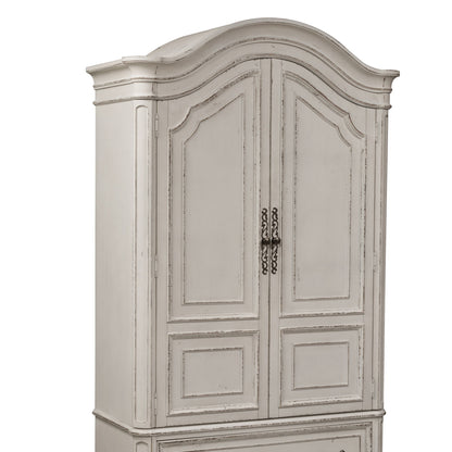 Magnolia Manor - Armoire Top - Antique White