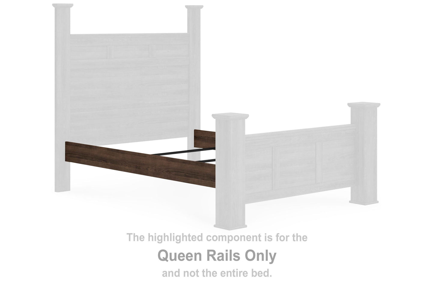 Juararo - Queen Rails - Dark Brown