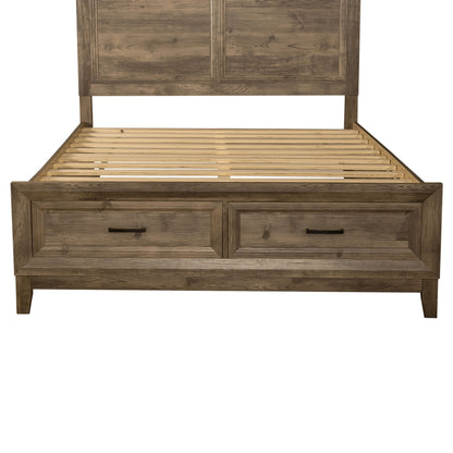 Ridgecrest - King Storage Footboard - Cobblestone