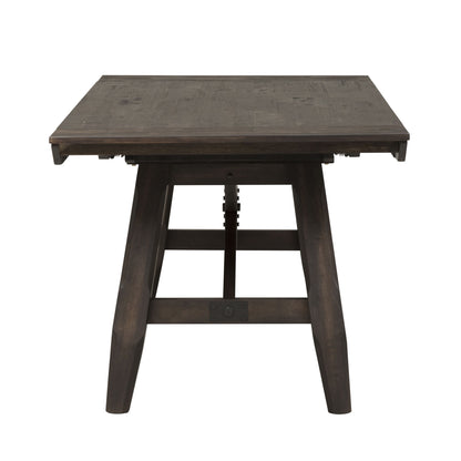 Double Bridge - Trestle Table Base - Dark Chestnut