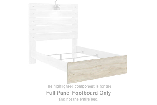 Cambeck - Full Panel Footboard - Whitewash