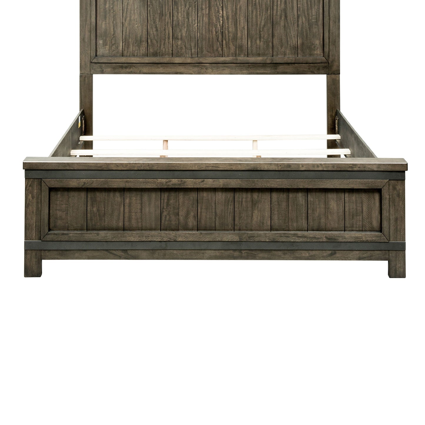 Thornwood Hills - Queen Panel Footboard - Dark Brown