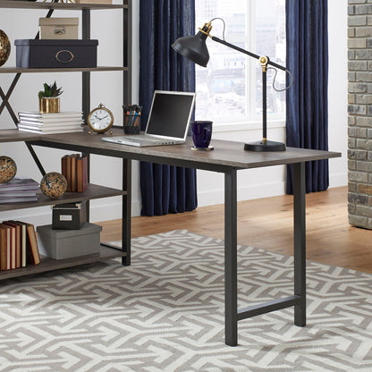 Tanners Creek - Desk Top and End Panel - Dark Gray