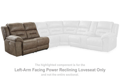 Ravenel - Laf Reclining Power Loveseat - Fossil