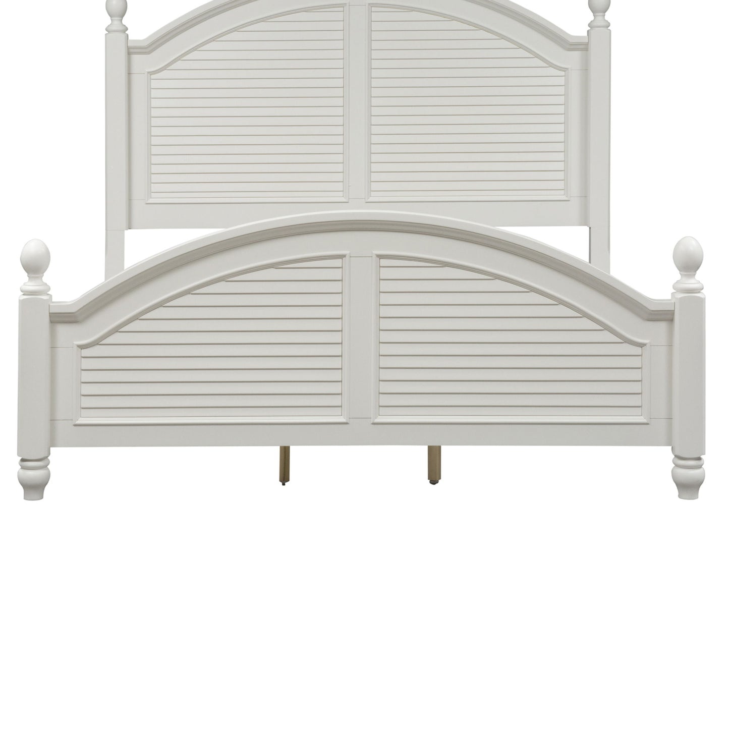 Summer House - King Poster Footboard - White