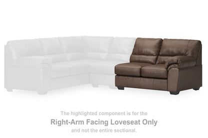 WillowBend - Umber - RAF Loveseat