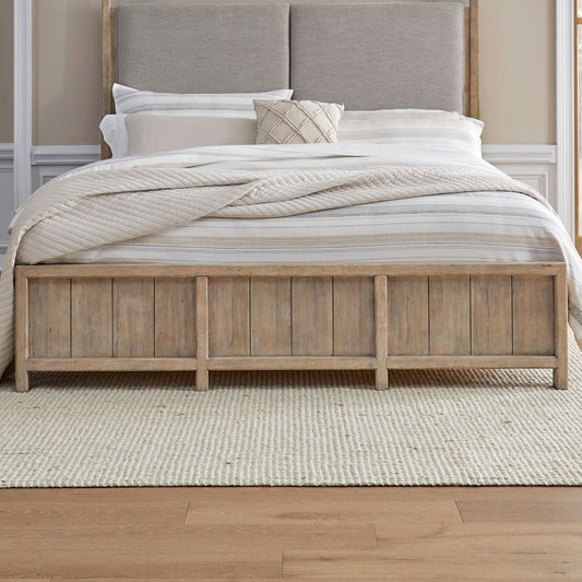 Proximity Place - King Panel Footboard - Barley Buff