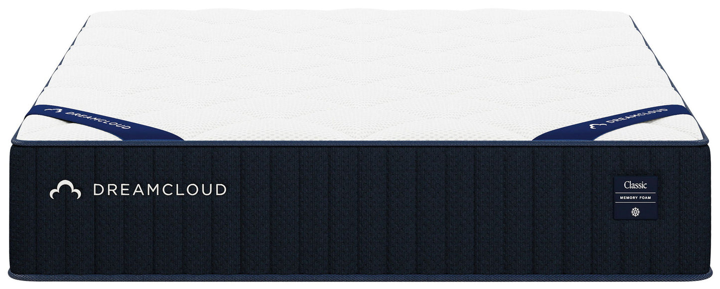 Dreamcloud Classic Memory Foam - Queen Mattress - White