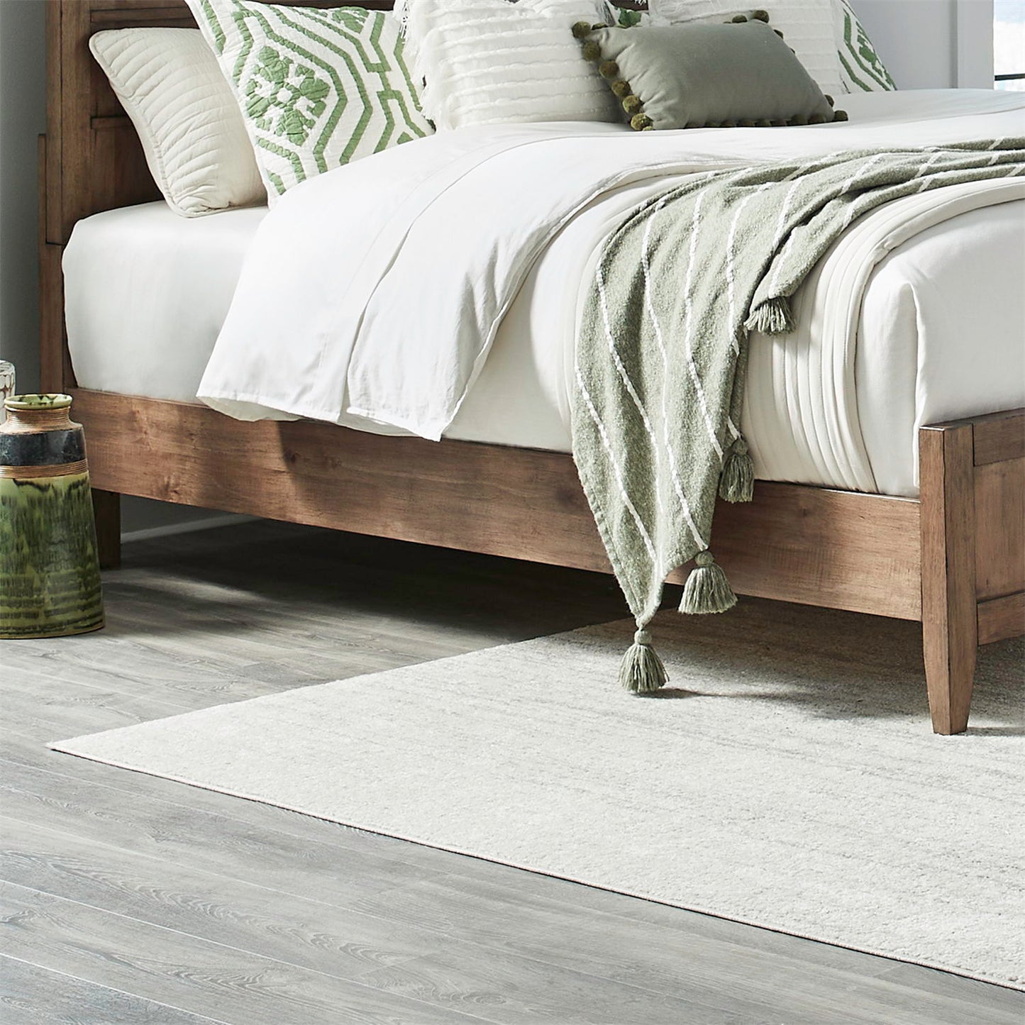 Shaker Lakes - Panel Bed Rails - Harvest Brown